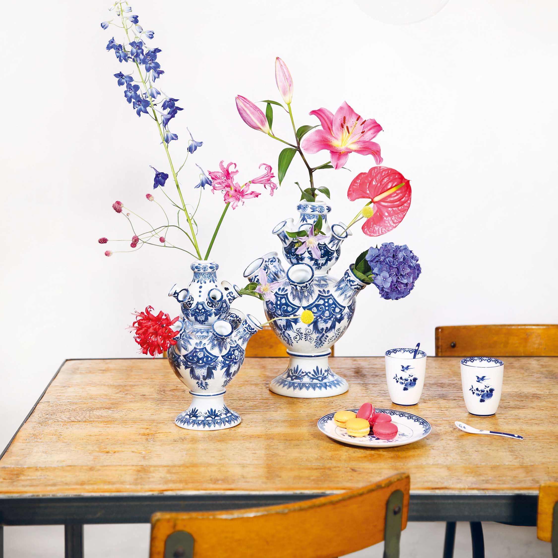 Vase tulip pyramid small