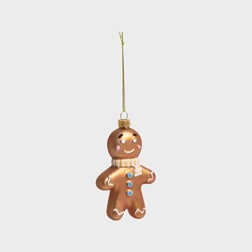 Ornament gingerbread pink
