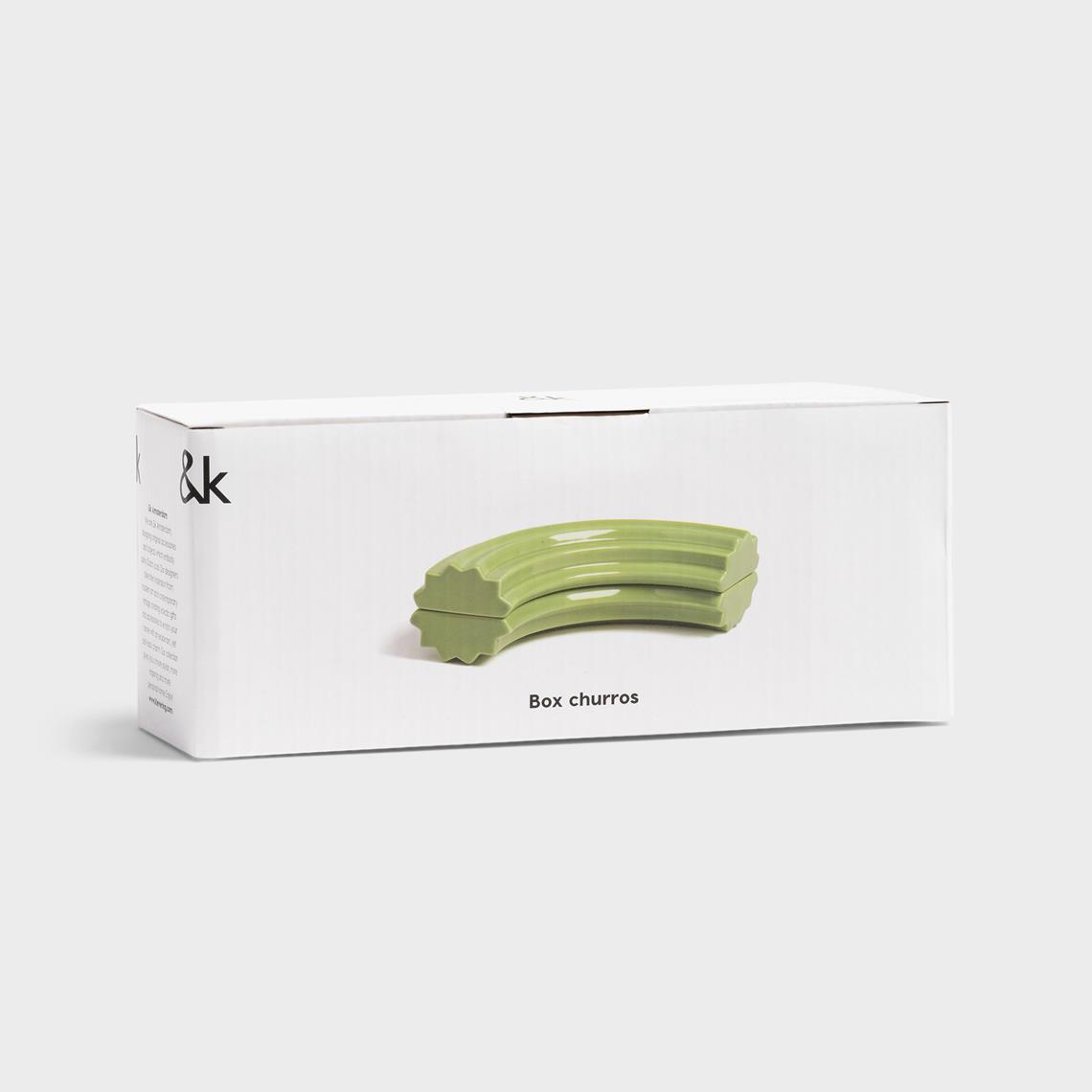 Box churros green