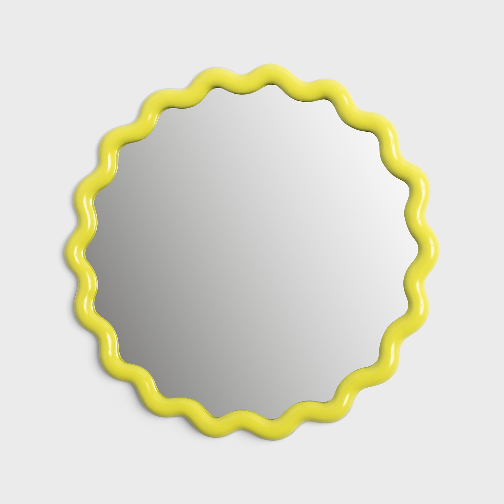 Mirror zigzag yellow