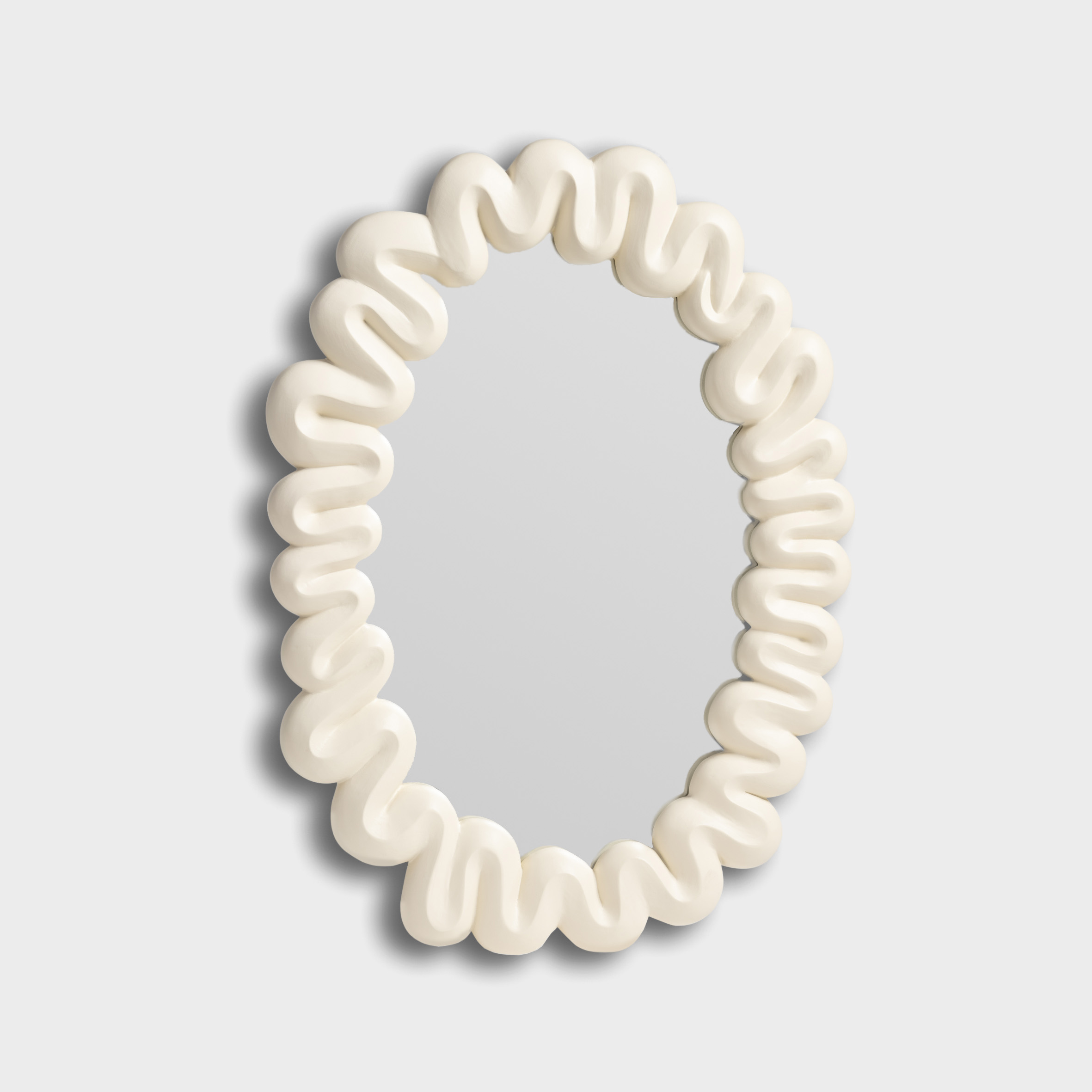 Mirror dribble white
