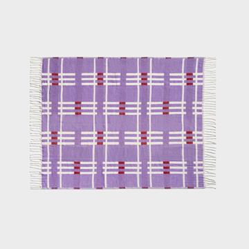 Throw plano red 130x200