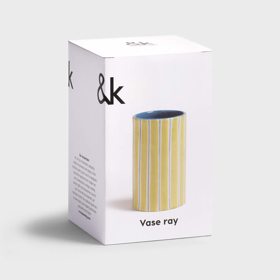 Vase ray green