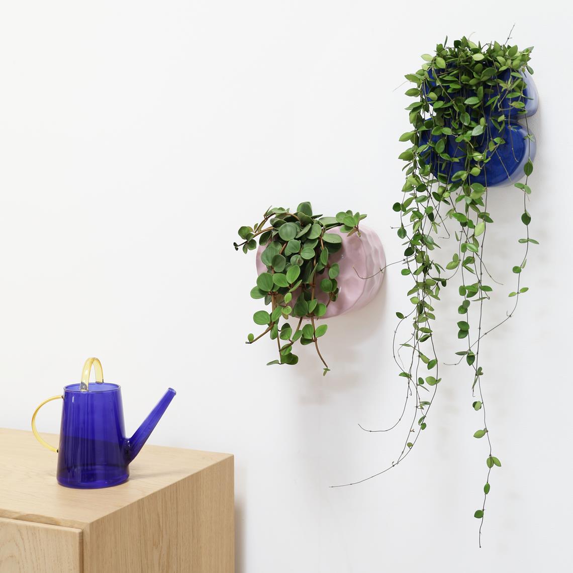 Planter clay lilac