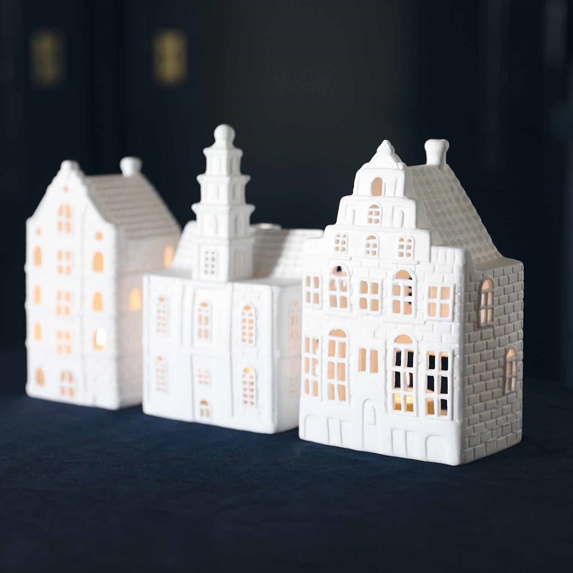 Tealight canal house church large