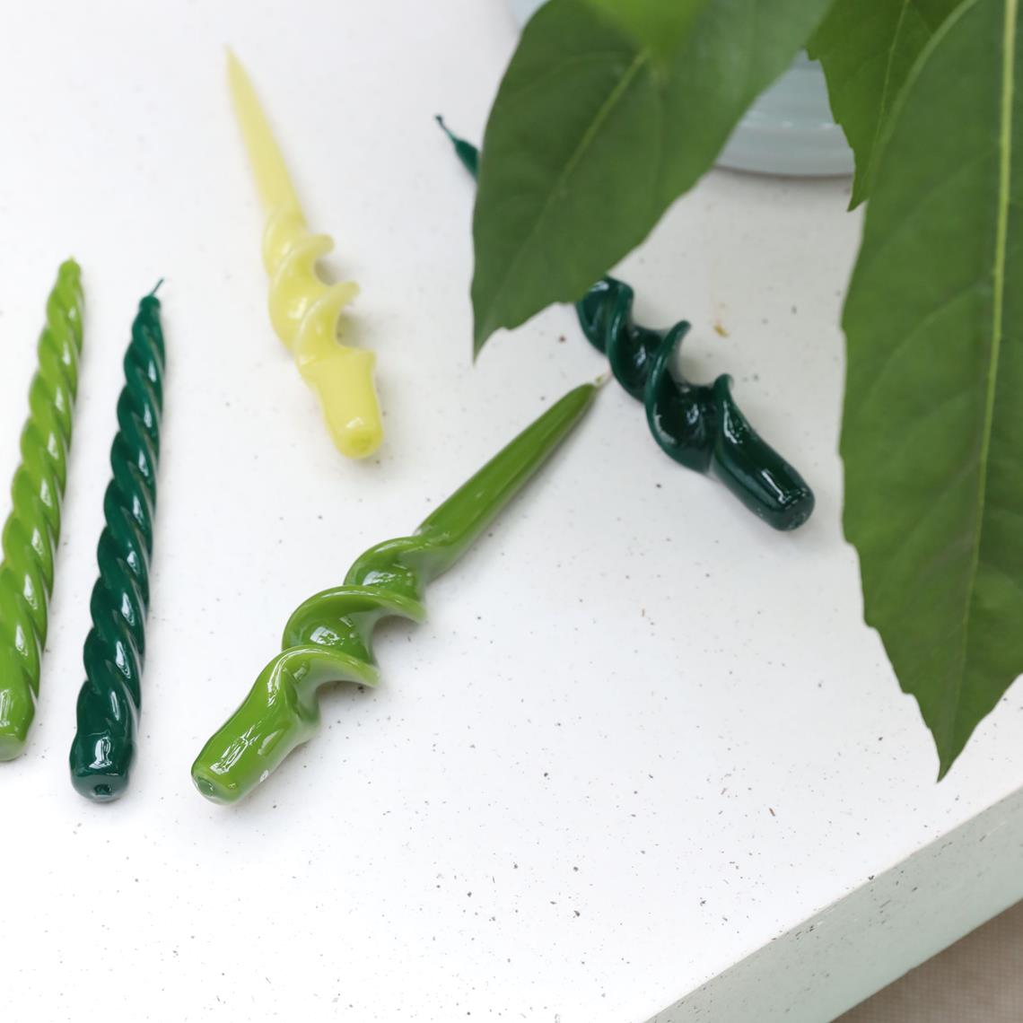 Candle alpha greens set of 3