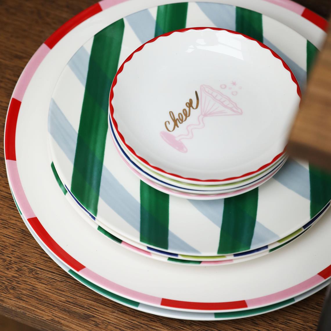 Plate bliss small set of 4