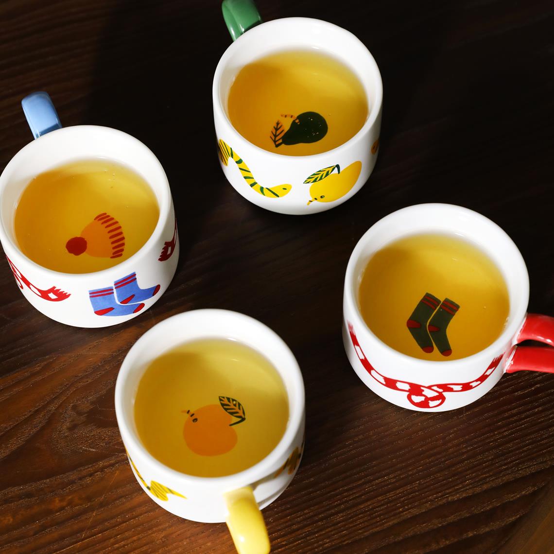 Mug haines set of 4