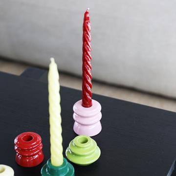 Candle bravo reds set of 3