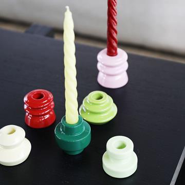 Candle bravo greens set of 3