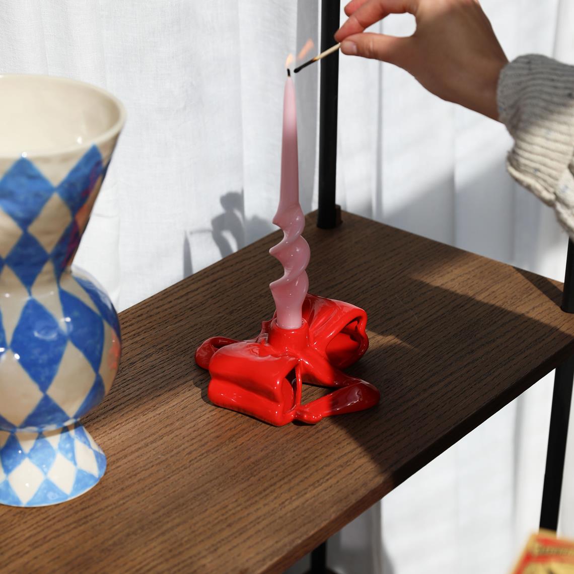 Candle alpha reds set of 3