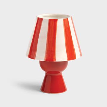 Tealight holder cantine red