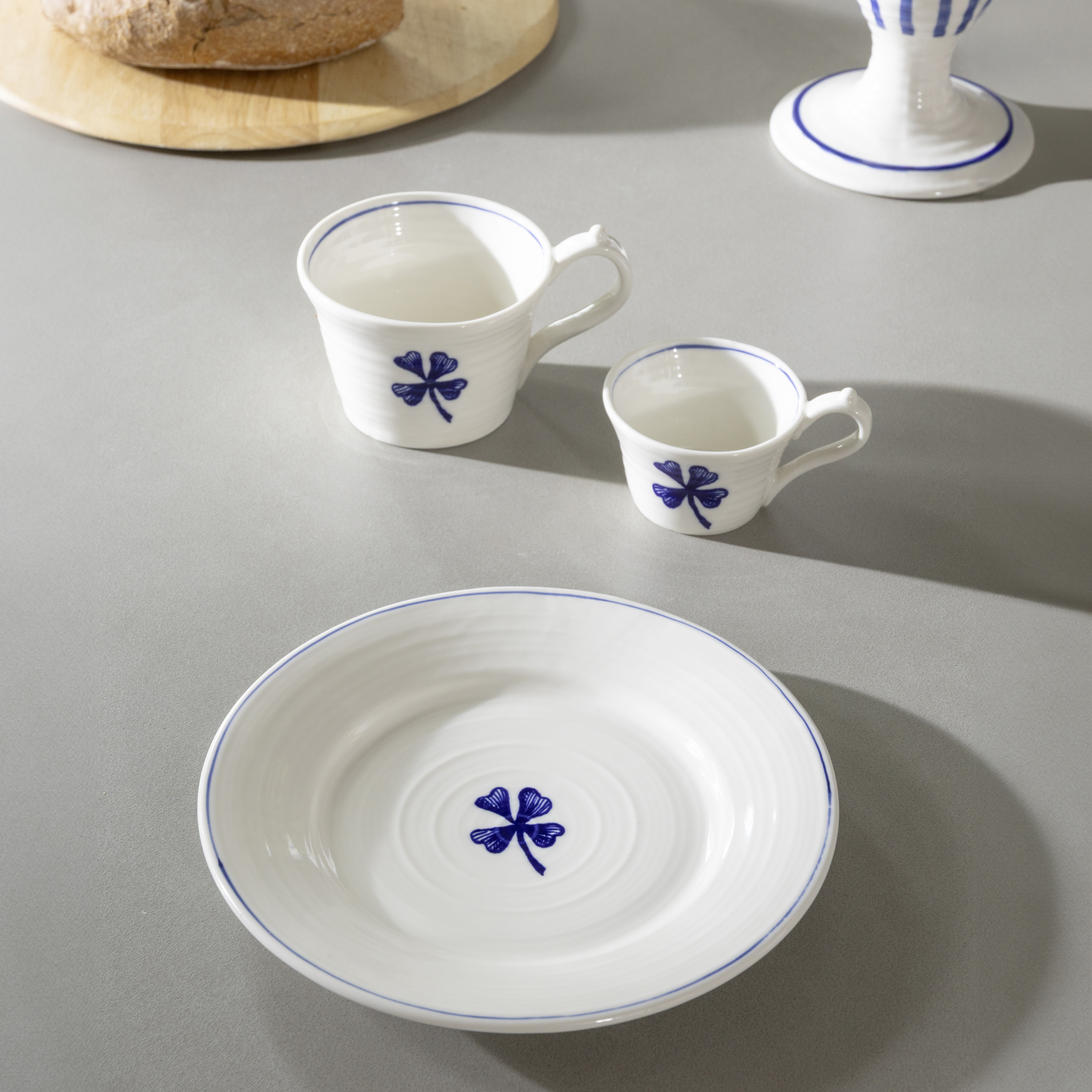 Plate anouk clover set of 2