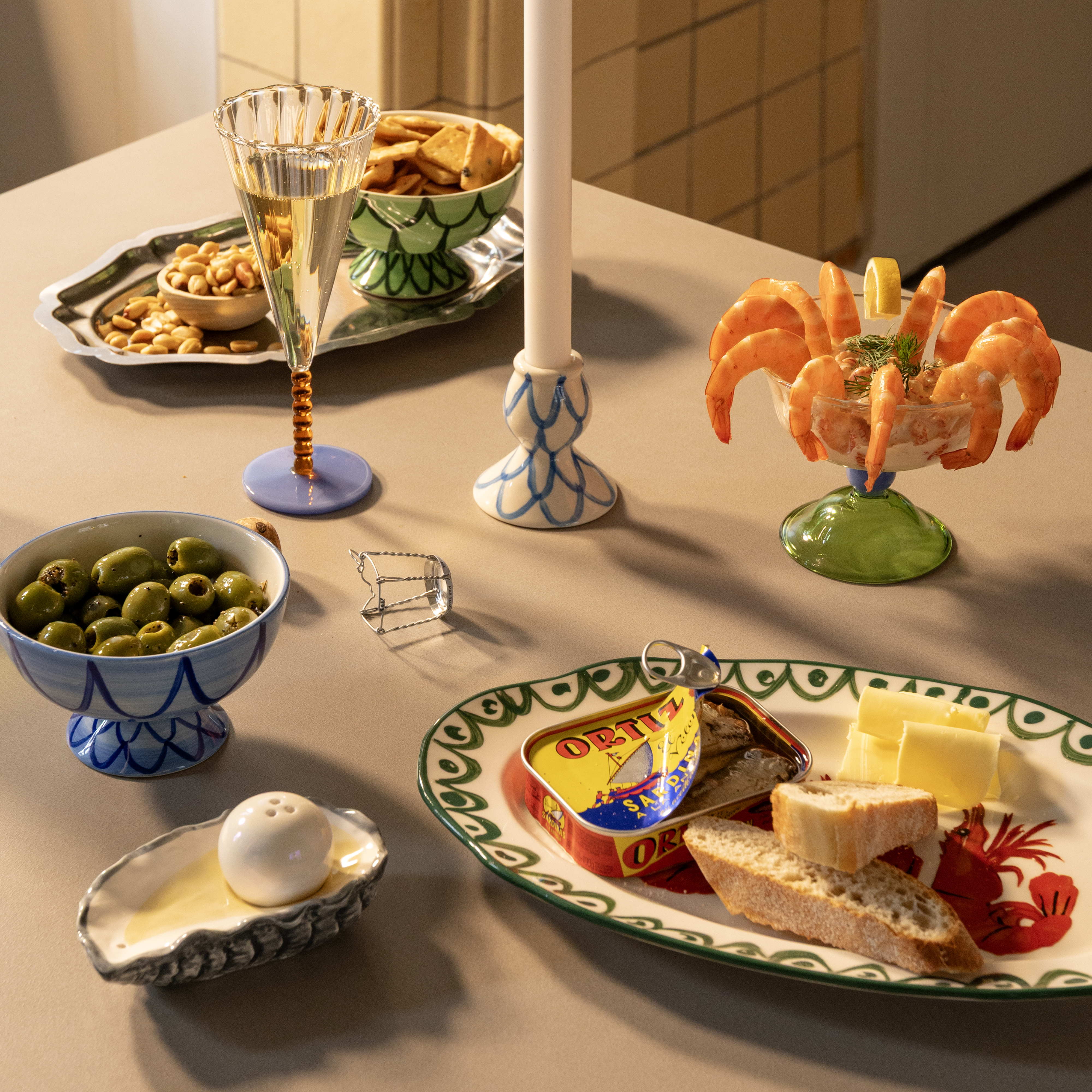 Platter sirène shrimp