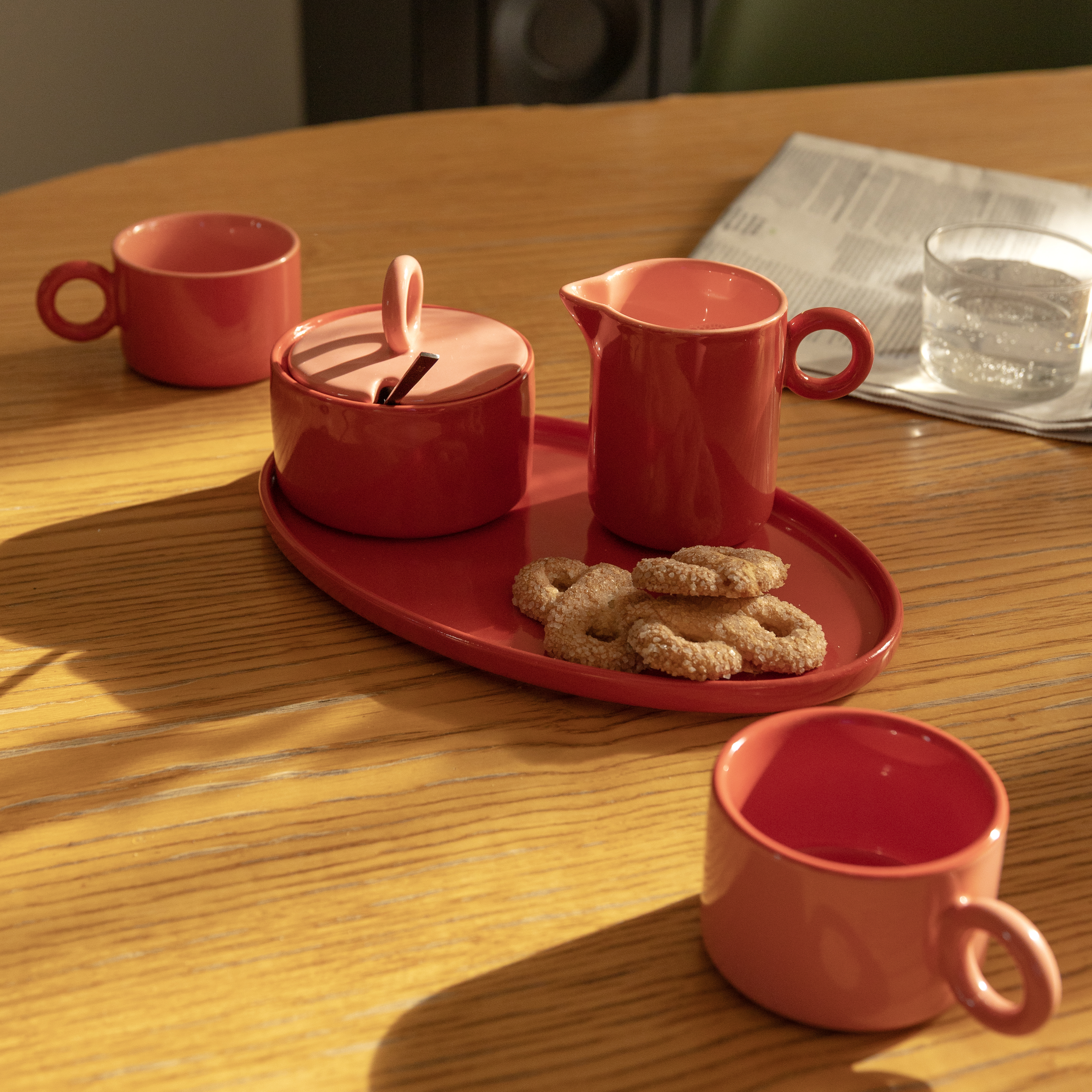 Tray chiquito red