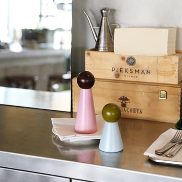 Salt & pepper halma large pink