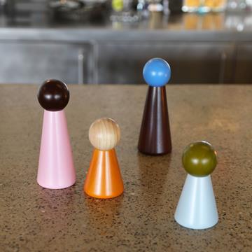 Salt & pepper halma large pink
