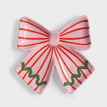 Plate ribbon pink