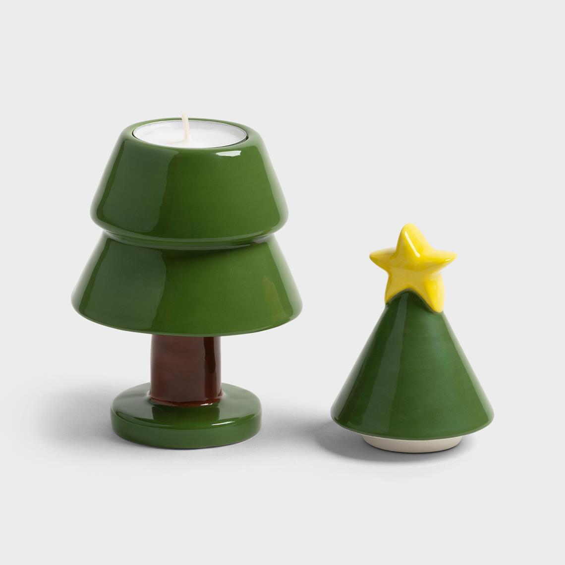 Candle holder haines christmas