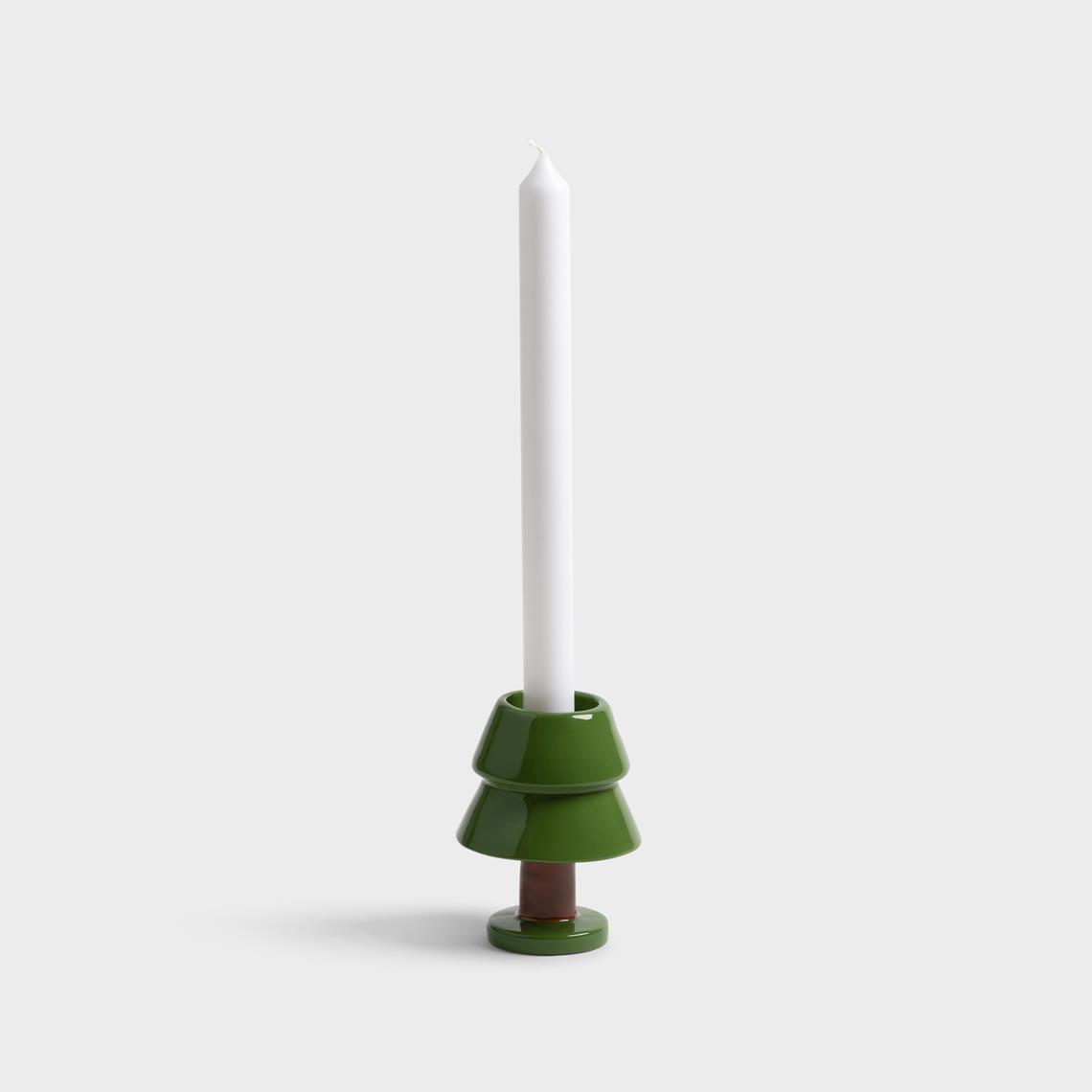 Candle holder haines christmas