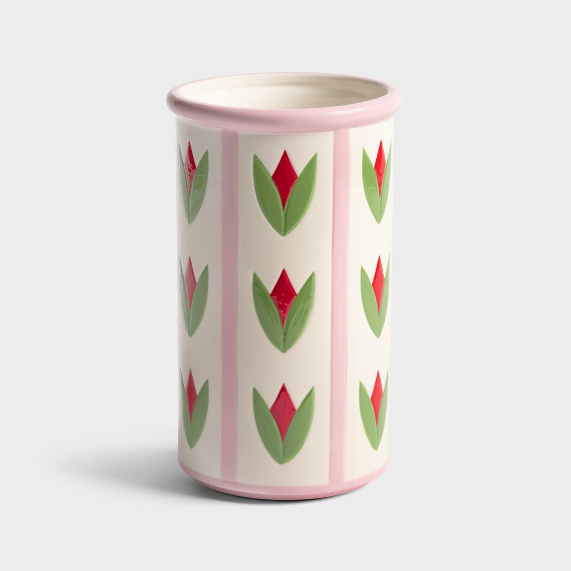 Vase patch tulip