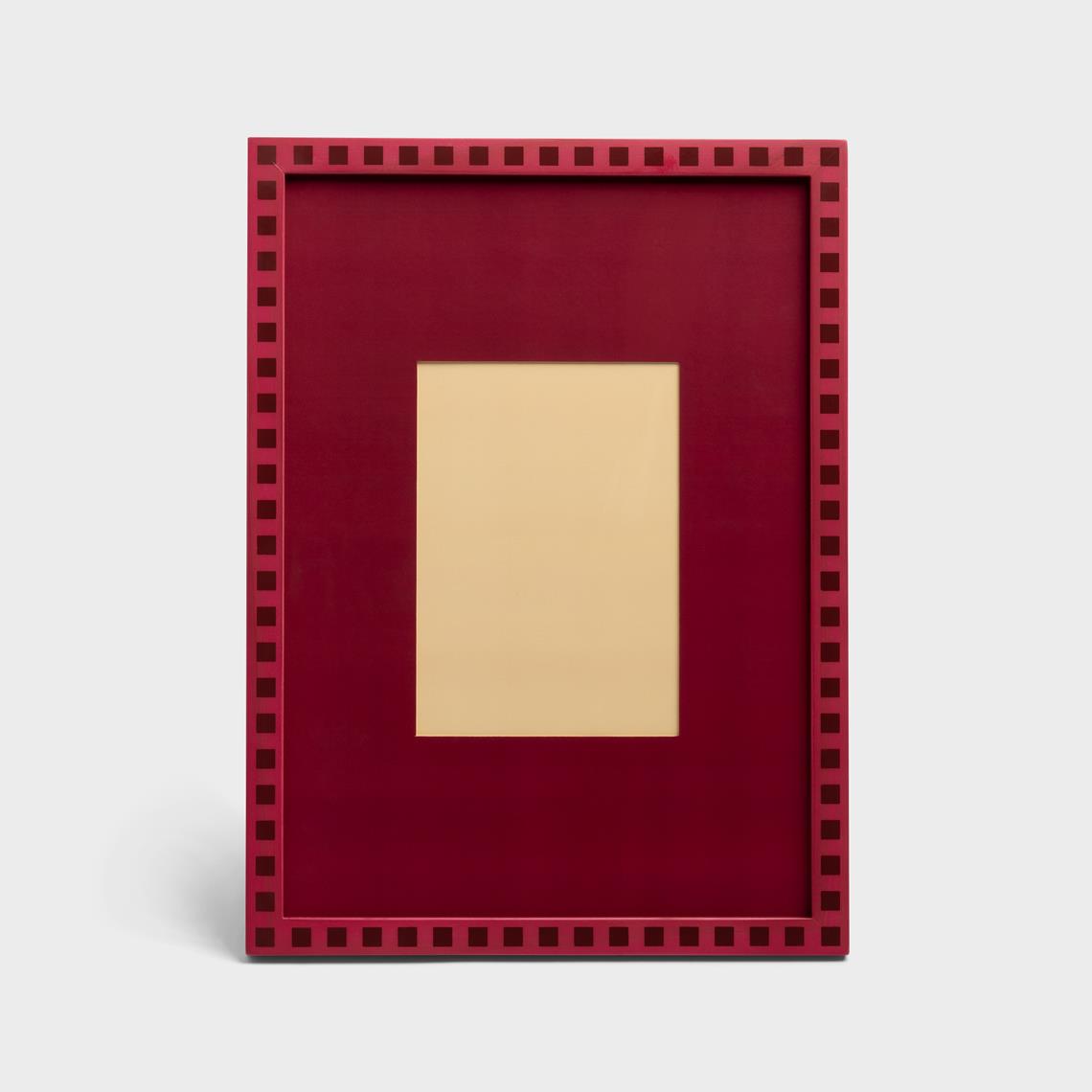 Photo frame osteria A4 burgundy