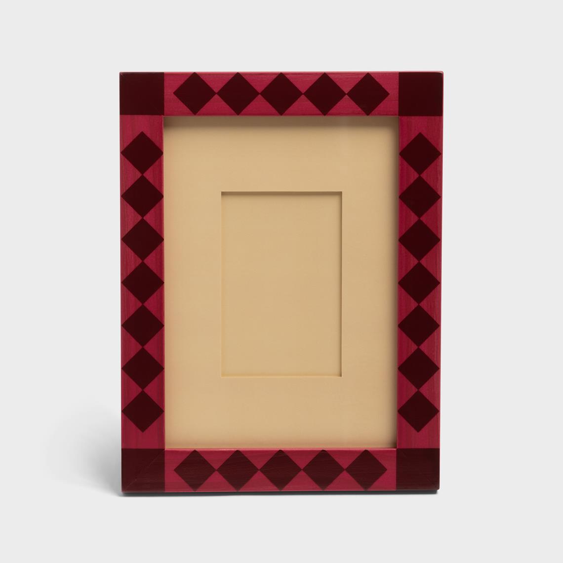 Photo frame osteria A6 burgundy