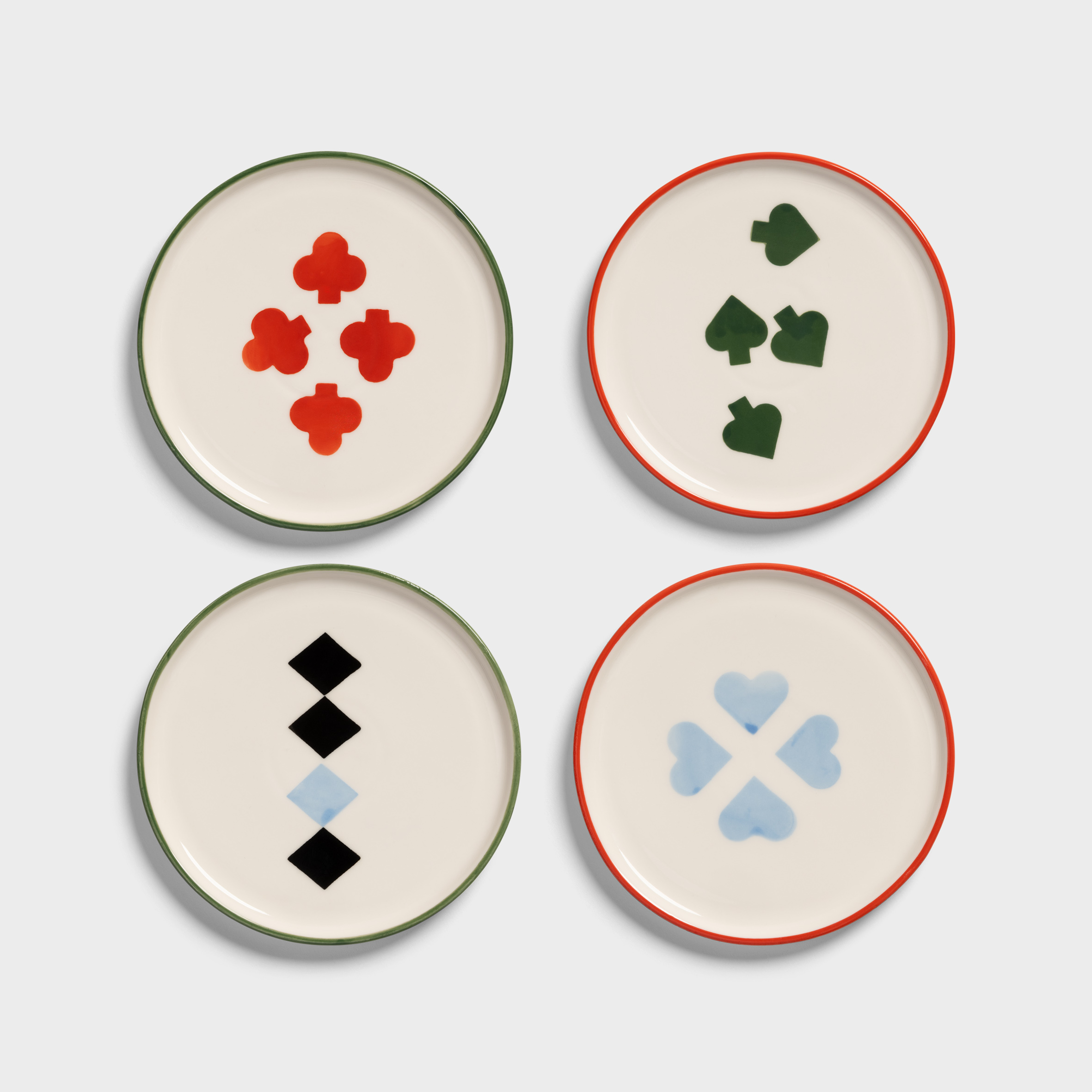 Plate deck small set of 4