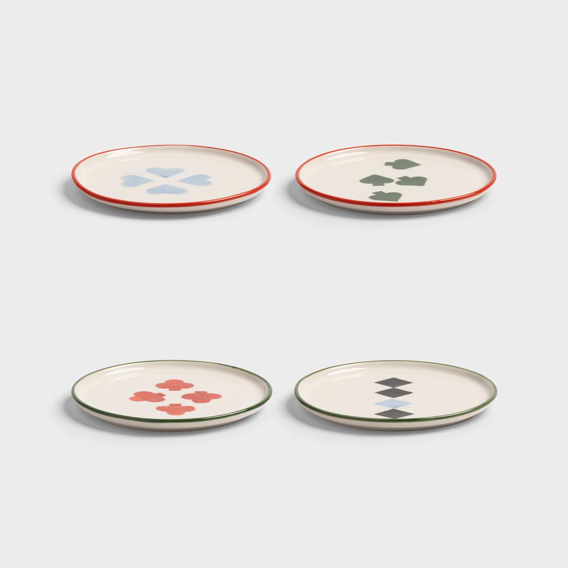Plate deck small set of 4