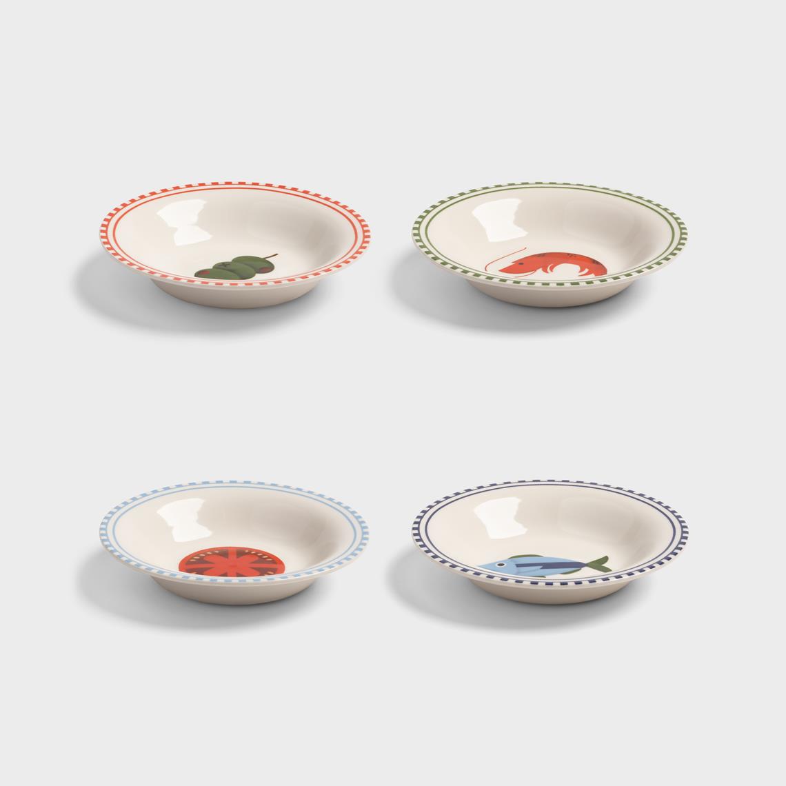 Bowl taverna small set of 4