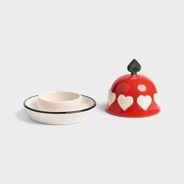 Storage hearts red