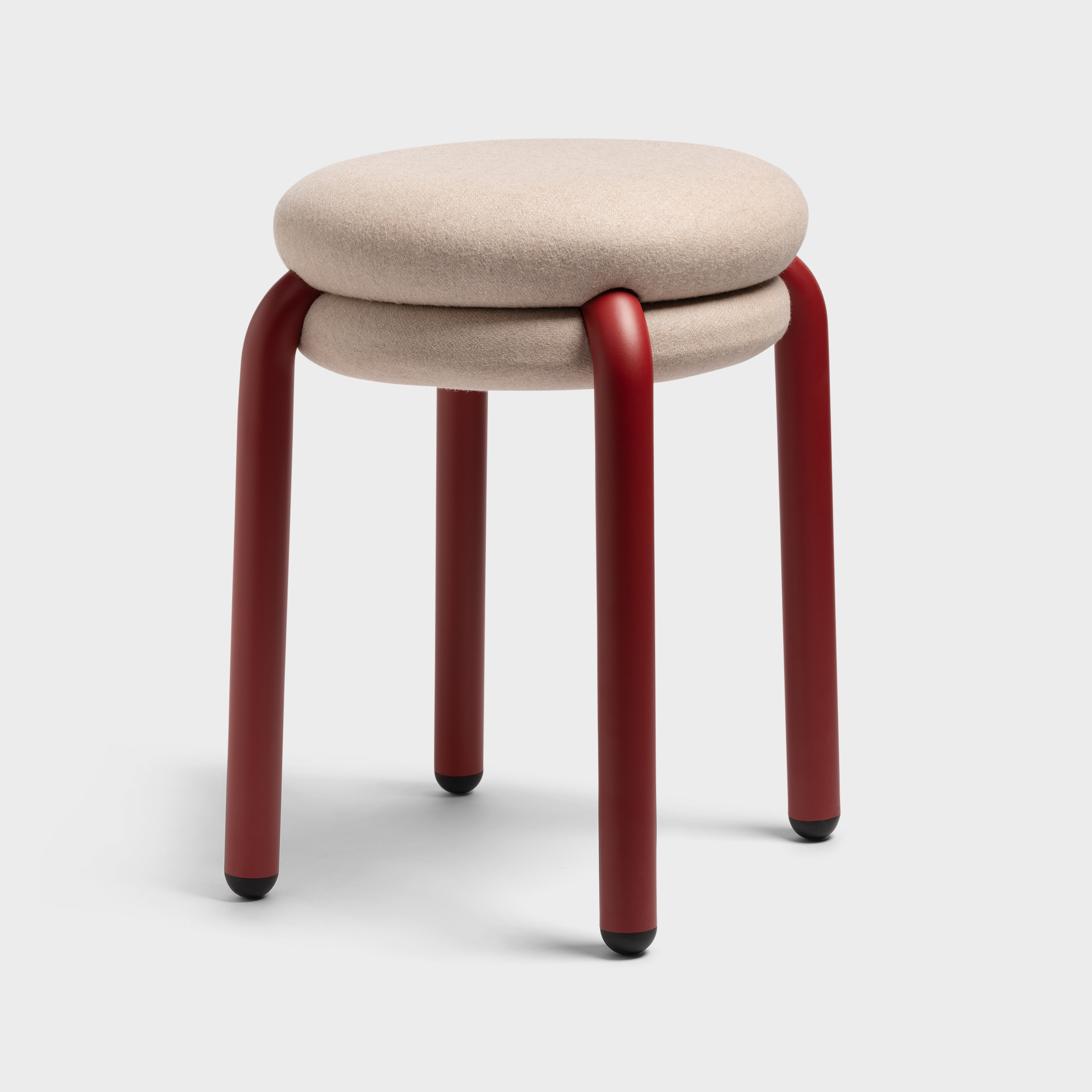 Stool macaron beige