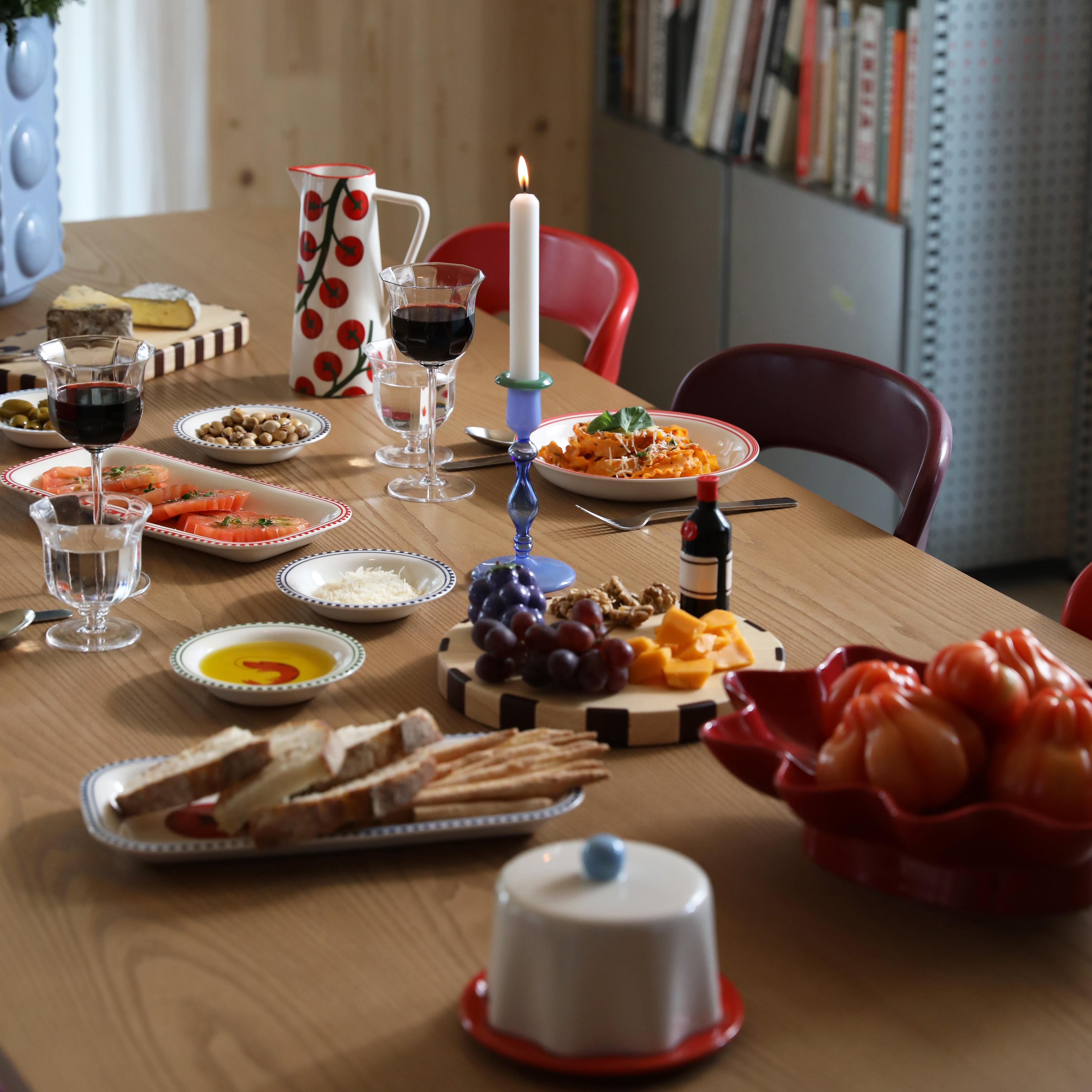 Storage tavola white