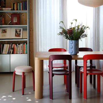 Stool macaron beige