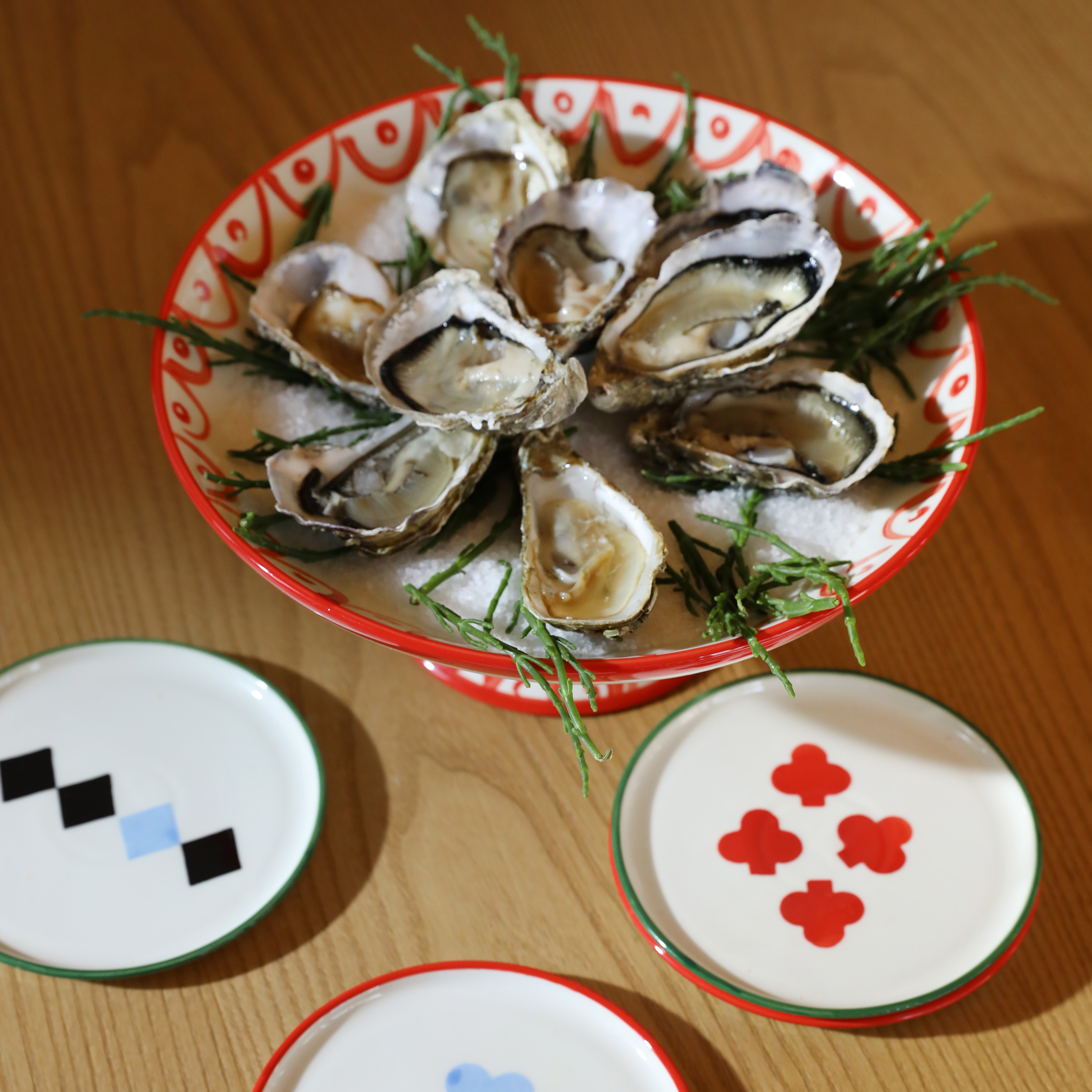Plate deck small set of 4