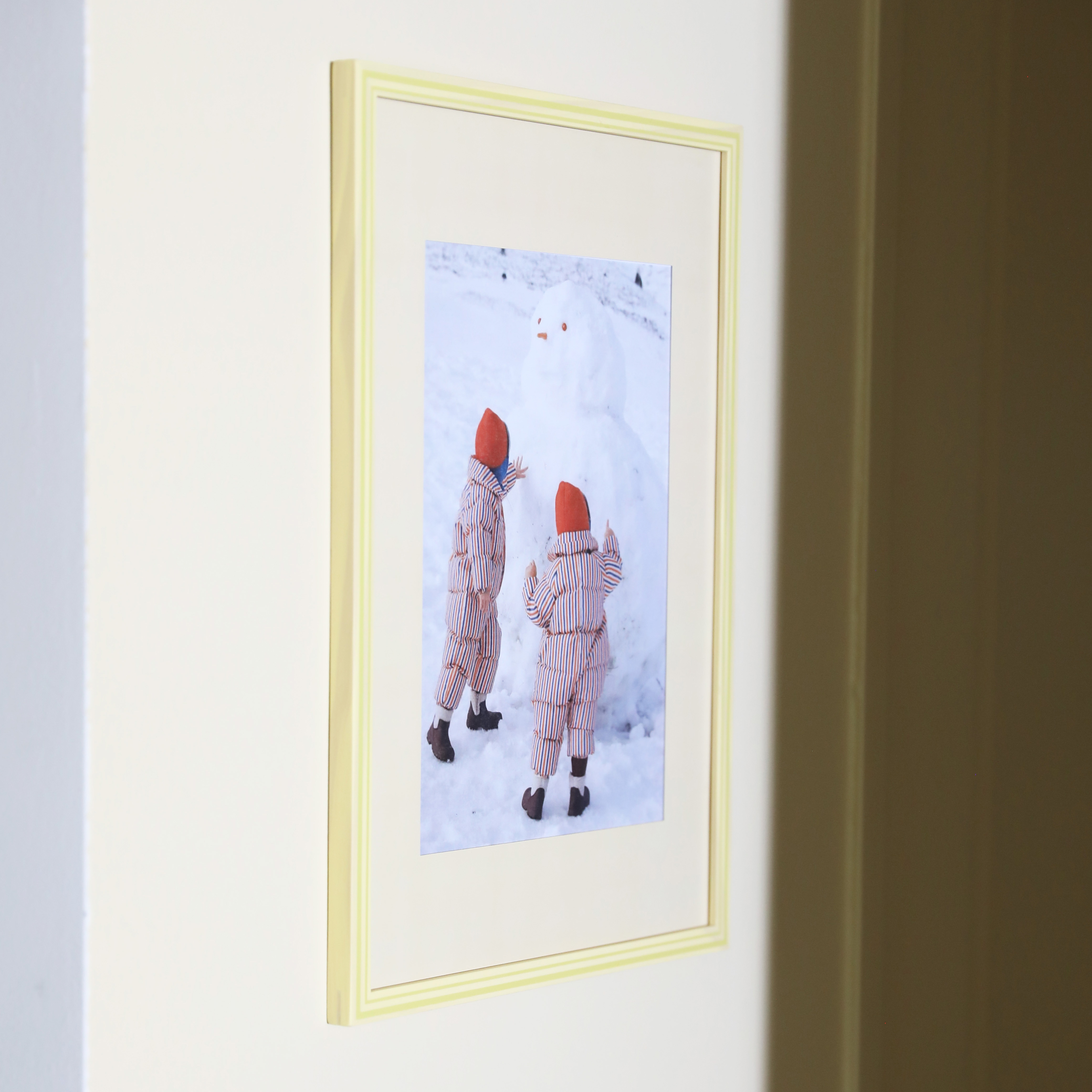 Photo frame osteria A3 yellow