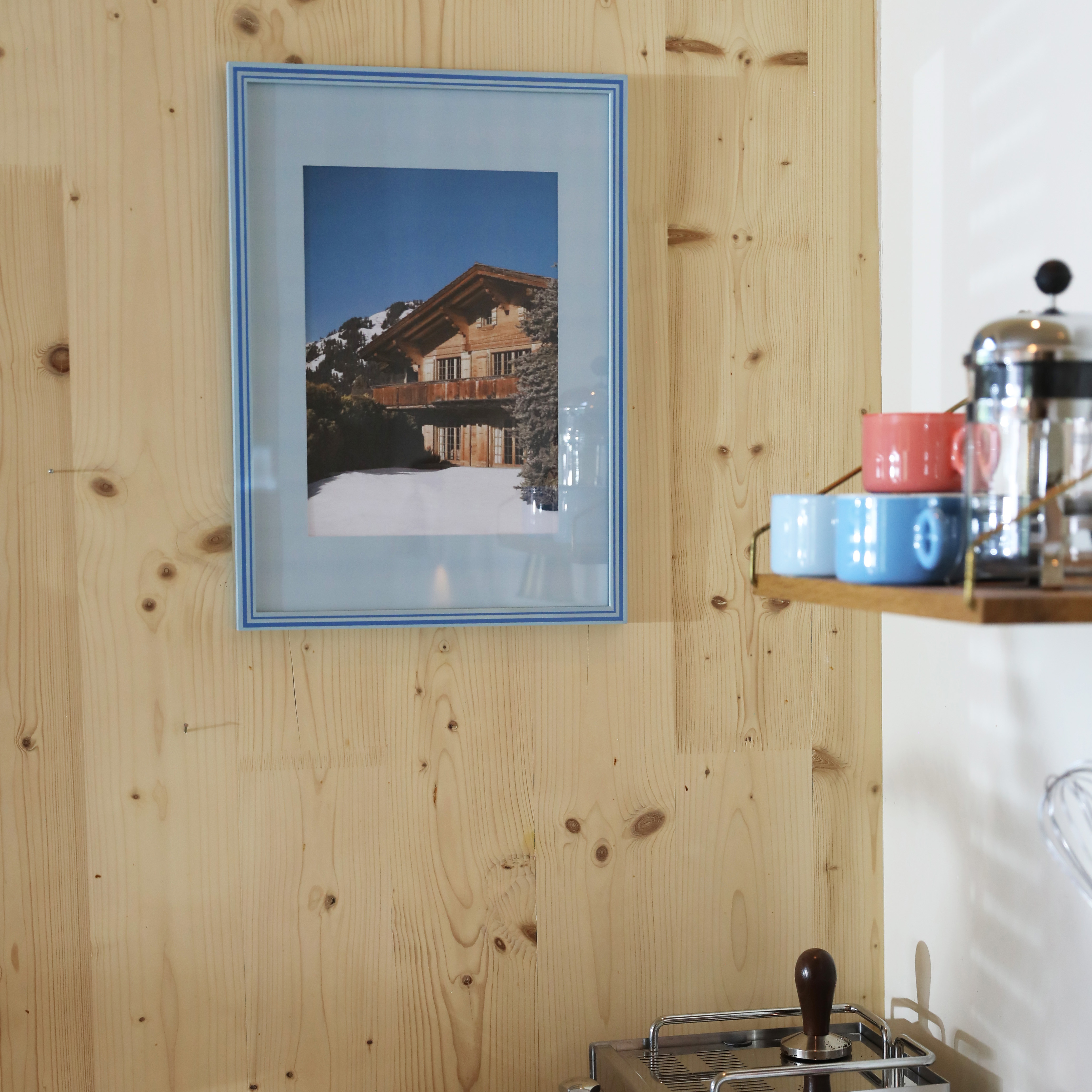 Photo frame osteria A3 blue