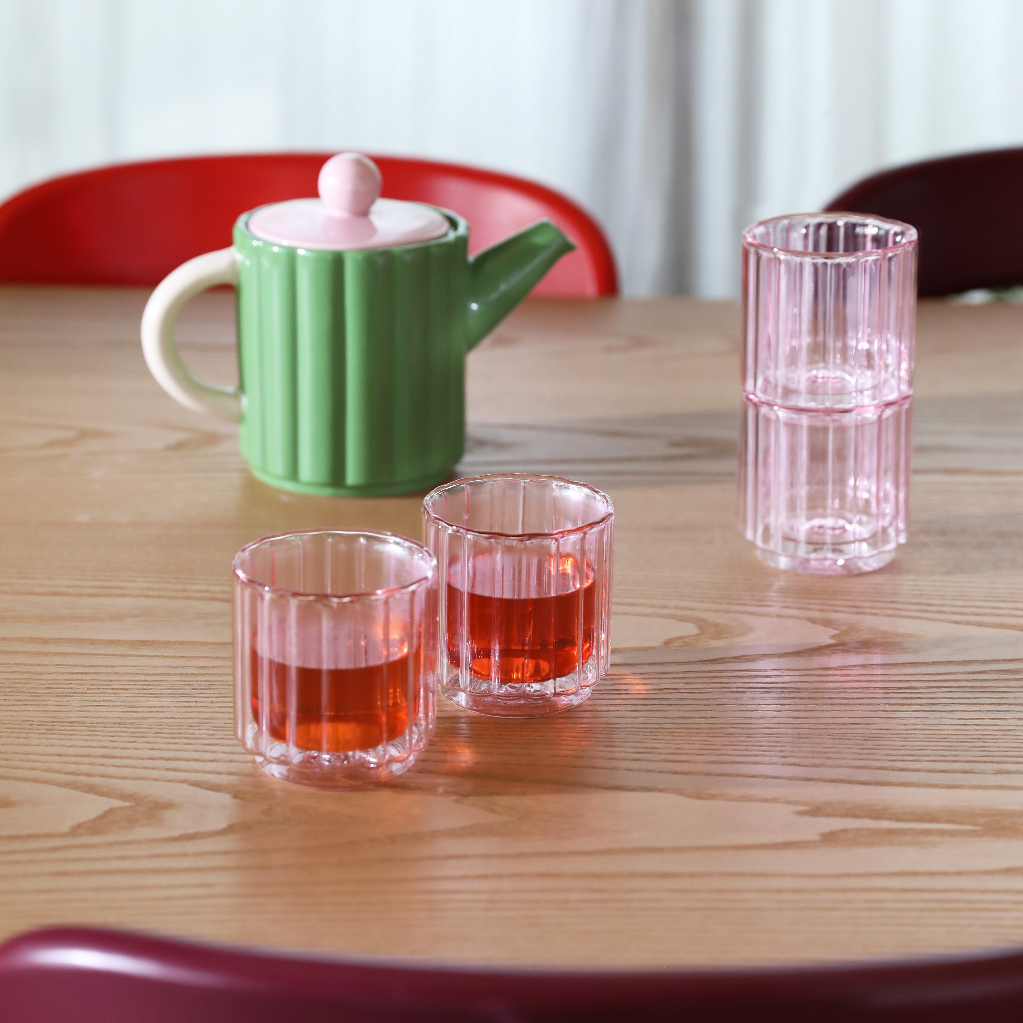 Teapot tube green