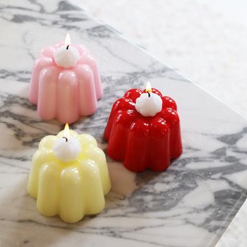 Candle pudding butter