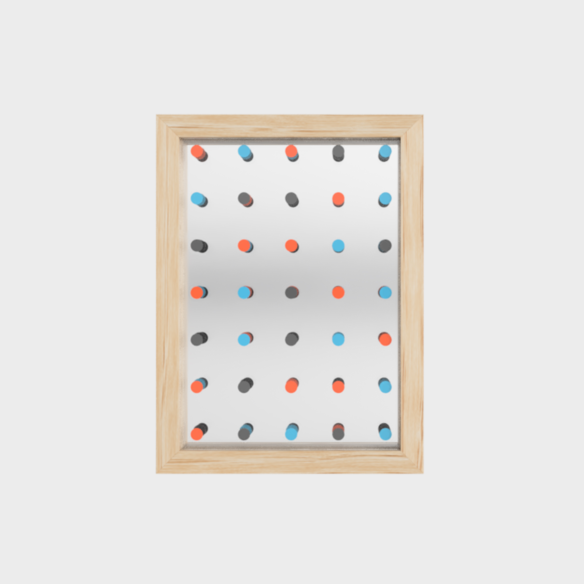 Mirror dotty small