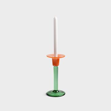 Candle holder cassata green