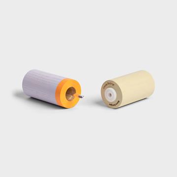 Salt & pepper horizons yellow