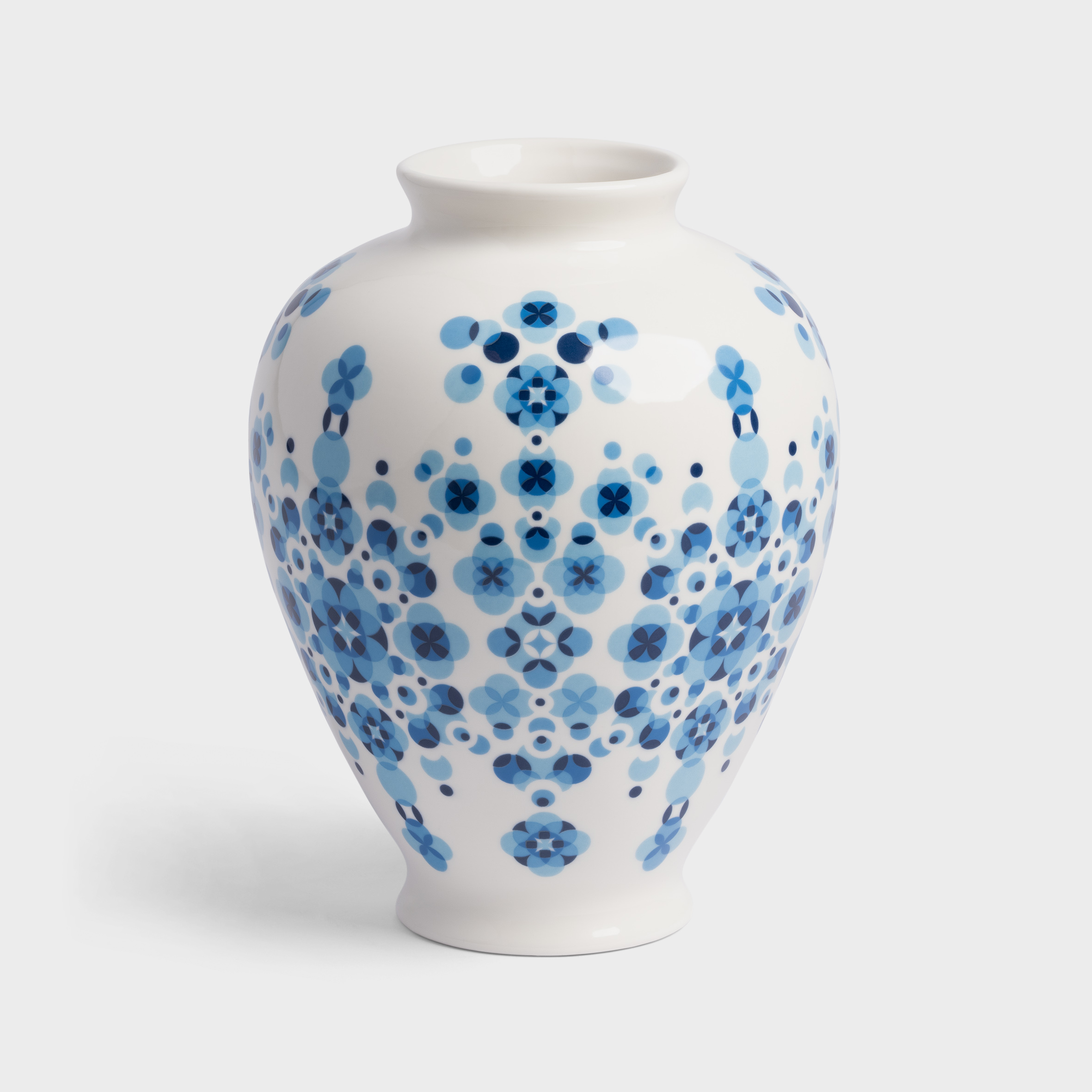 Vase bluedot small
