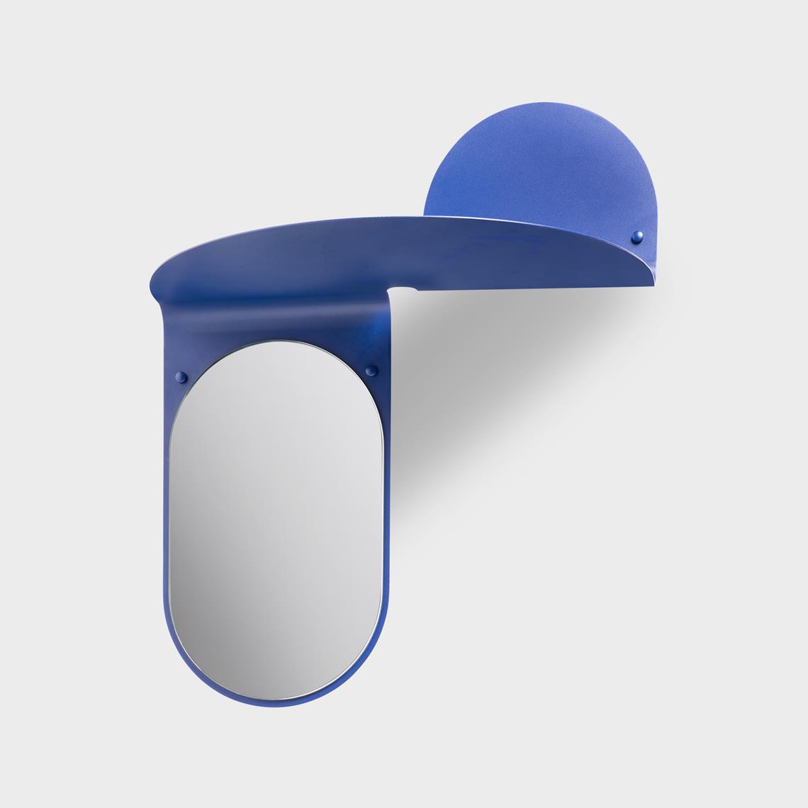 Mirror flip blue