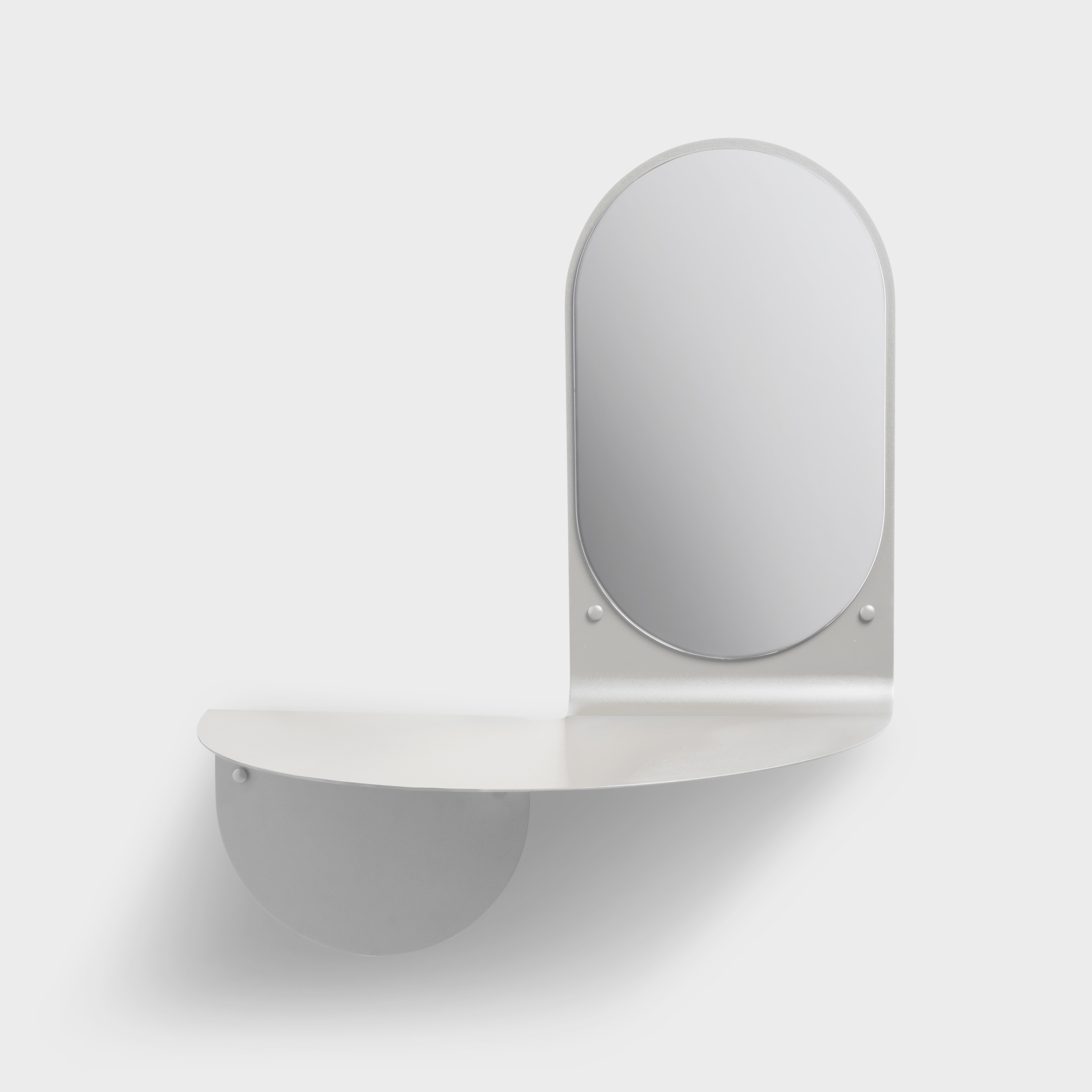 Mirror flip grey
