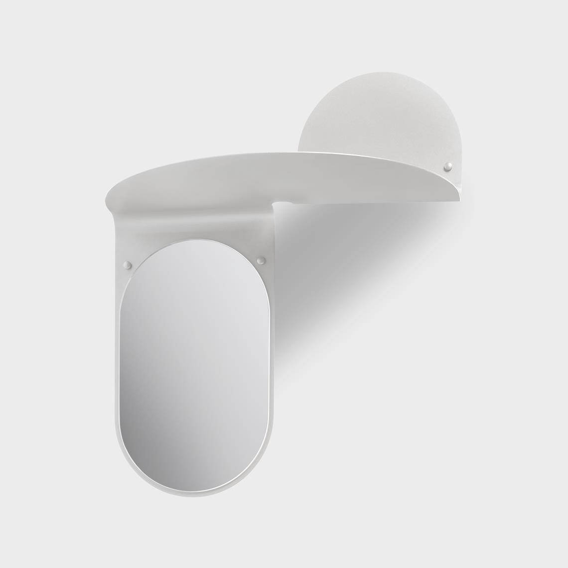 Mirror flip grey