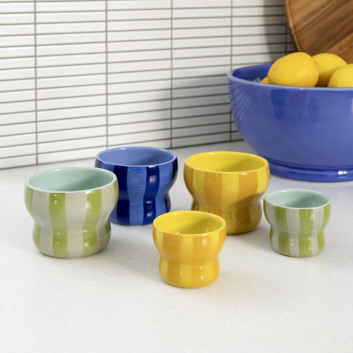 Bowl mochi blue large