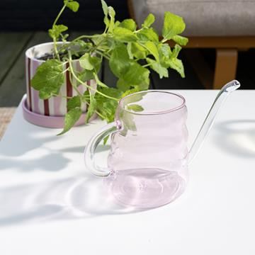 Watering can swell pink