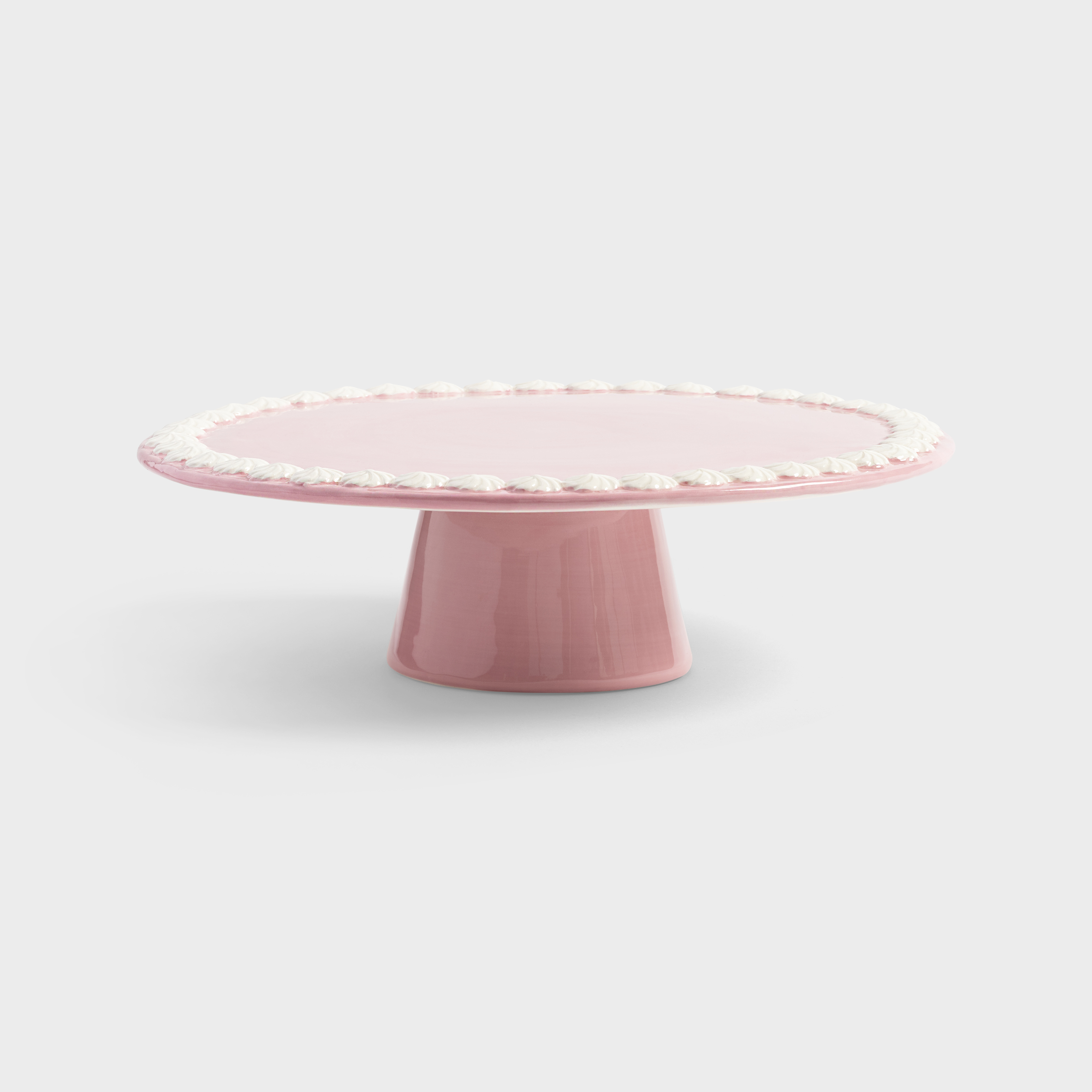 Cake platter whip pink