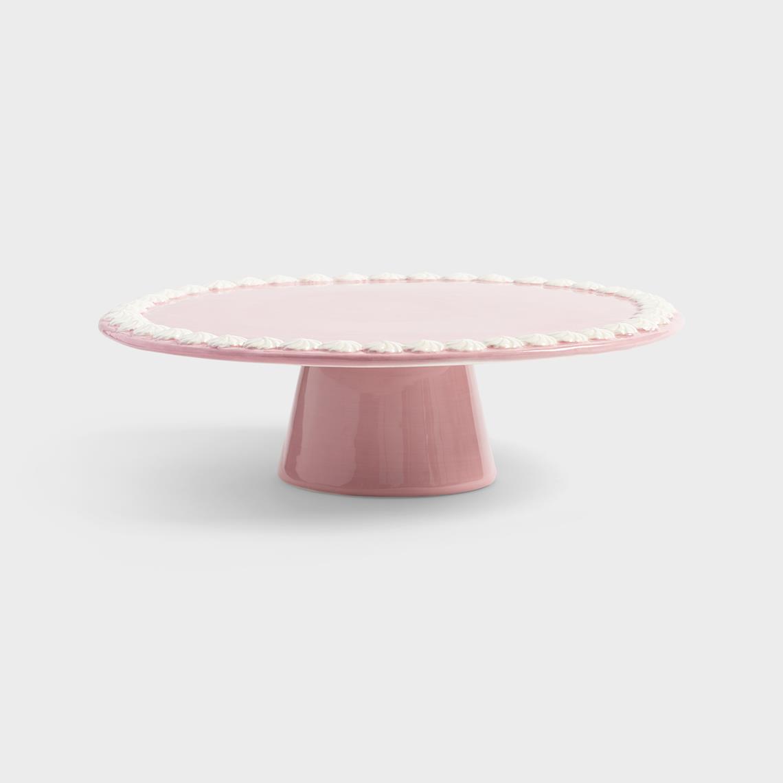 Cake platter whip pink